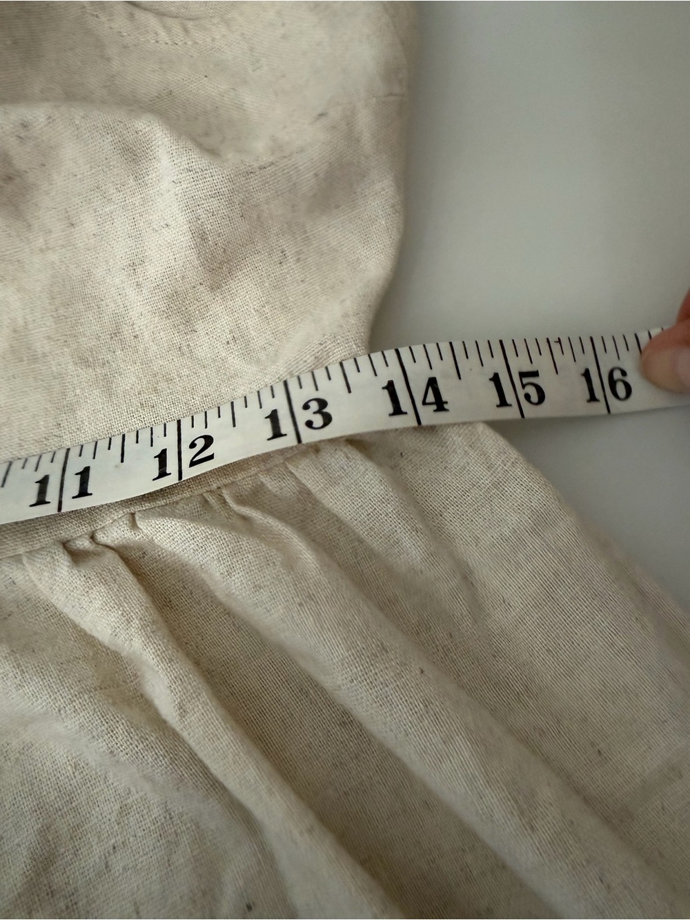 Petal & Pup 100% Linen Beige Tie-Back Tiered Midi Dress Size 4 - Picture 13 of 14